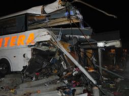 Funcionarios dijeron que el autobús viajaba de Nuevo Laredo a Nueva Rosita, Coahuila. NTX / ARCHIVO