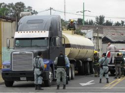 La pipa fue encontrada en el cruce de las calles Algodón y Trigo en Guadalajara. EL INFORMADOR /