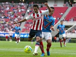 Aceptó que el Guadalajara jugó mal en el primer lapso, no estuvo a la altura de las circunstancias y deben corregir algunos aspectos. MEXSPORT / G. Cauich