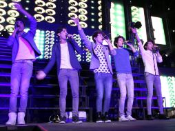 'Eres' fue la canción que dedicaron a sus seguidoras. NTX / P. Sánchez