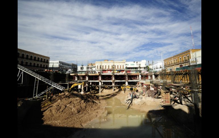 Hasta el momento se han excavado cerca de 30 mil metros cúbicos de tierra. EL INFORMADOR / J. Mendoza