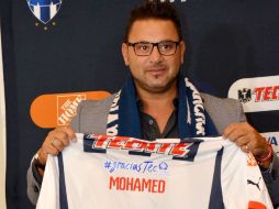 Antonio Mohamed fue presentado como el nuevo entrenador del Monterrey. NTX / J. Pérez