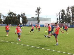 Las Chivas continuaron este lunes su actividad con una práctica enfocada a enfrentar al conjunto de Lobos BUAP. TWITTER / @Chivas