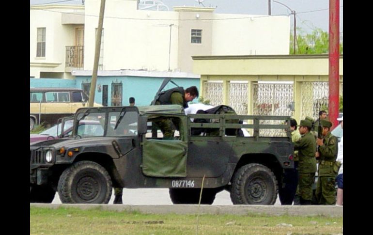 En Matamoros, la ola de violencia ha dejado un saldo de 25 delincuentes abatidos, tras agredir al Ejército. AFP / ARCHIVO