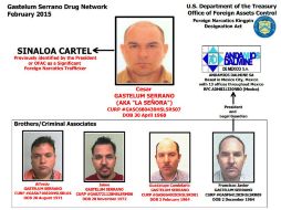 De acuerdo al Departamento del Tesoro, Francisco Javier Gastelum Serrano ofrece apoyo logístico a las actividades de su hermano. ESPECIAL / treasury.gov