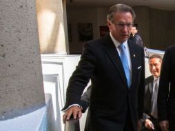 Juan Pablo Castañón afirma que la Coparmex se suma a la iniciativa ciudadana a favor de mayor información para ciudadanos. NTX / ARCHIVO