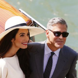 George Clooney y su esposa vivieron un romántico San Valentín