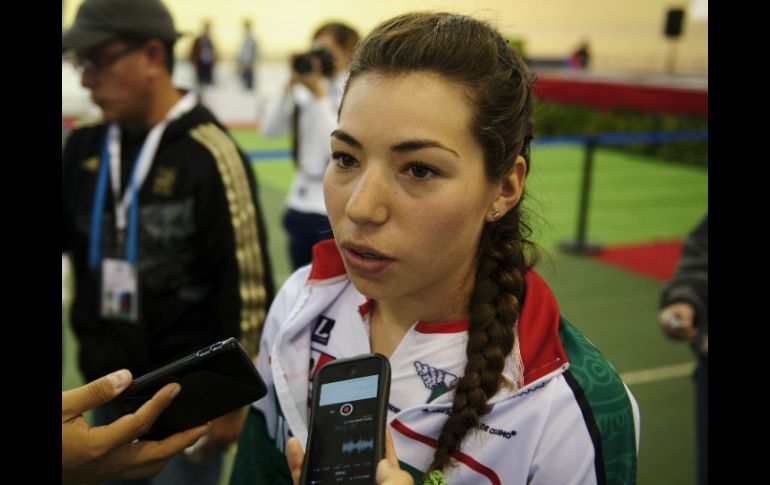 Gaxiola también competirá en pruebas de velocidad individual, además de estar calificada en keirin. EL INFORMADOR / ARCHIVO