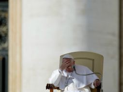 ''Quisiera invitar una vez más a rezar por nuestros hermanos egipcios que fueron asesinados'' exhortó el Papa Francisco. AFP / V. Pinto