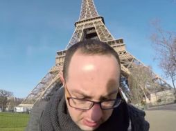 El periodista caminó durante 10 horas en silencio por las calles de París y ahí recibió todo tipo de insultos. YOUTUBE / nrg il
