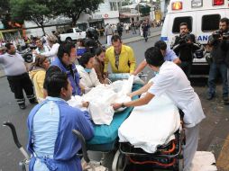 No se registra algún herido durante la movilización. NTX / ARCHIVO