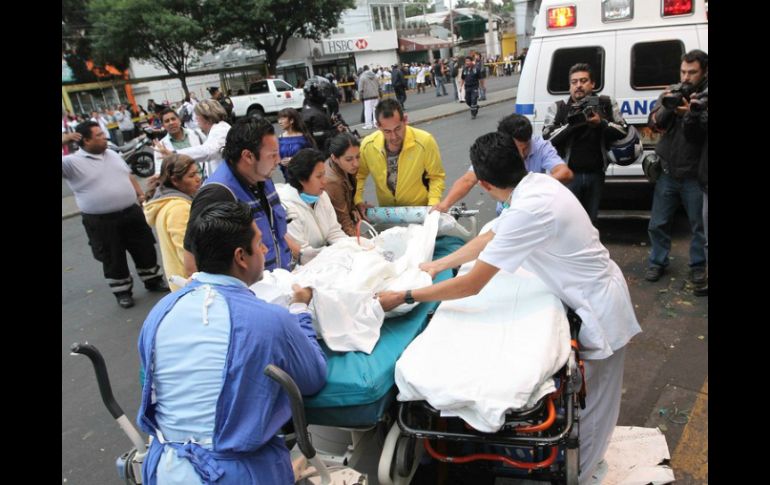 No se registra algún herido durante la movilización. NTX / ARCHIVO