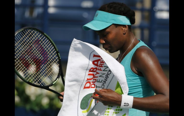 La mayor de las hermanas Williams no pudo defender su título. AFP / K. Sahib