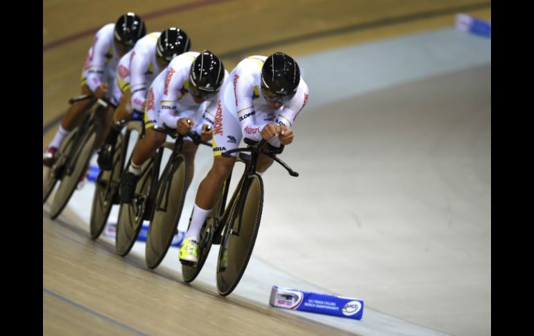 La cuarteta colombiana salió de la lucha por las medallas. EFE / E. Feferberg