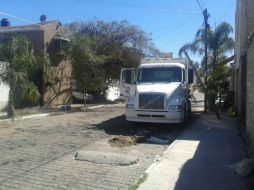 Al parecer el camión de basura tenía combustible 'ordeñado' o extraído ilegalmente. EL INFORMADOR /