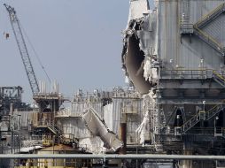 La instalación procesa como promedio 155 mil barriles de crudo diarios AP / N. Ut