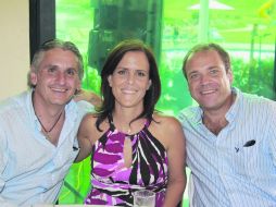 Encantadores. Fernando Maytorena, Lorenza Martínez y Ricardo García Rulfo. EL INFORMADOR /