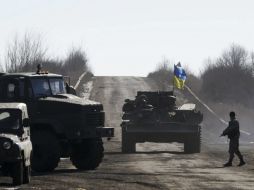 Agencias de la ONU y Médicos Sin Fronteras gestionaron el convoy de ayuda humanitaria para Donetsk. EFE / ARCHIVO