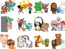 Los nuevos stickers funcionan tanto para iPhone como Android. TWITTER / @facebook