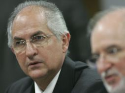 Ledezma fue detenido este jueves por funcionarios del Servicio Bolivariano de Inteligencia. AP / ARCHIVO