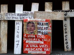 Familiares de los Mineros realizaron una misa en conmemoración al noveno aniversario de la tragedia. NTX / N. Tavira
