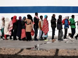 Según 'Save The Children', uno de cada cinco inmigrantes que llega a Lampedusa es menor de edad. AFP / A. Pizzoli