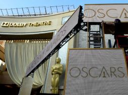 Cientos de trabajadores preparan el recinto para la ceremonia AFP / M. Ralston