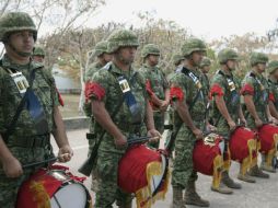 Con motivo del Día del Ejército, destacan la labor de los marinos mexicanos para recobrar la tranquilidad del país. NTX / ARCHIVO
