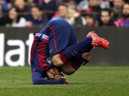 El Barcelona, falto de ideas en ataque y sin la chispa de la que había hecho gala durante su racha de once victorias consecutivas. EFE / A. Estévez