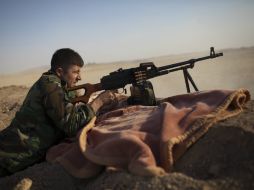 El EI se ha visto muy afectado por la ofensiva de la coalición internacional, que apoya a los soldados kurdos en Iraq y Siria. AFP / ARCHIVO