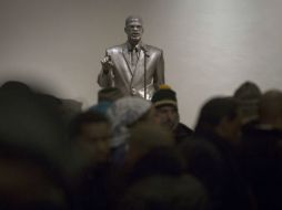 Malcolm X, cuyo nombre era El-Hajj Malik El-Shabazz, fue asesinado el 21 de febrero de 1965. EFE / J. Taggart