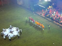 De esta forma los fanáticos se quedaron atónitos al ver cómo se transformó el ambiente. YOUTUBE / Mastercard Turquía