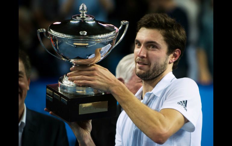 Simon ha ganado cinco de seis partidos a Monfils. AFP / B. Langlois