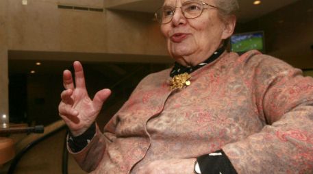 La crítica e historiadora de arte Raquel Tibol. EL INFORMADOR / ARCHIVO