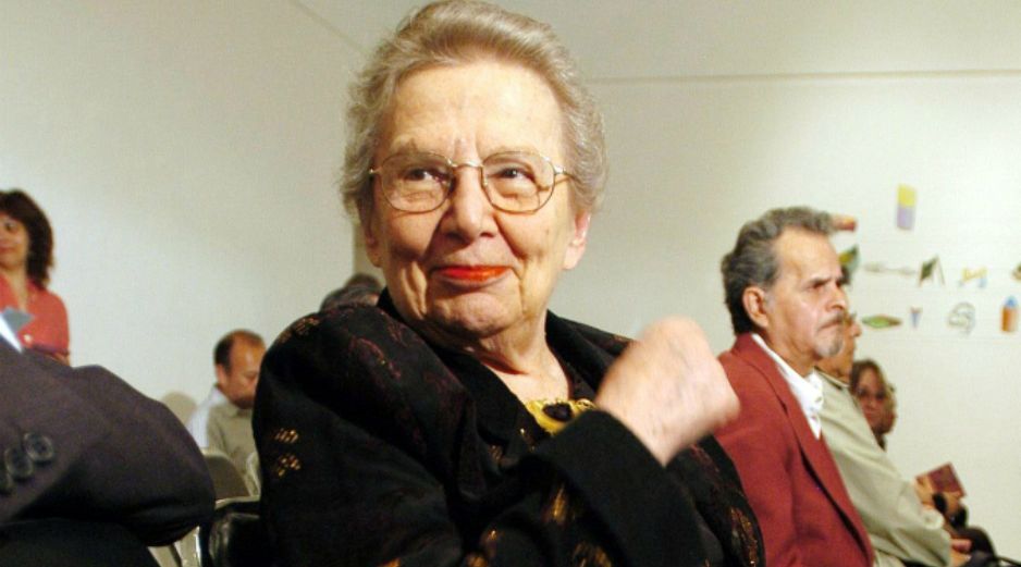 Raquel Tibol, publicó más de 30 libros que son fuente de consulta para los interesados en el arte mexicano y latinoamericano. NTX / ARCHIVO