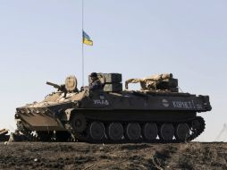 Las fuerzas ucranianas deben retirar su armamento a partir de las posiciones que ocupaban el 12 de febrero. EFE / A. Vlasova