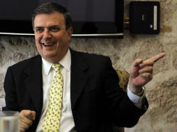 Marcelo Ebrard podría ocupar una candidatura como diputado plurinominal. EL INFORMADOR / ARCHIVO