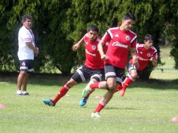 Los Xolos entrenaron en la cancha de Expogol, previo al encuentro frente a Leones Negros dentro de la Copa MX. EL INFORMADOR / A. Hinojosa