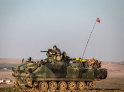 El Ejército turco se encuentra en Siria lanzando una ofensiva contra los yihadistas. AP / M. Cobán