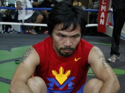 Manny Pacquiao es considerado todo un ídolo en Filipinas. AFP / ARCHIVO