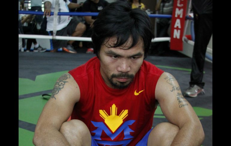 Manny Pacquiao es considerado todo un ídolo en Filipinas. AFP / ARCHIVO