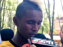 El delantero dijo que, tanto él, como sus compañeros llegan a cada entrenamiento con la mejor actitud posible. TWITTER / @LeonesNegrosCF