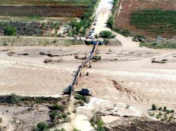 El derrame que afectó al río Sonora perjudicó a cientos de familias de la zona. NTX / ARCHIVO