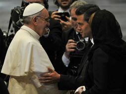 El canciller mexicano reitera la disposiciójn y gusto del Gobierno mexicano para que el Papa visite México. NTX / ARCHIVO