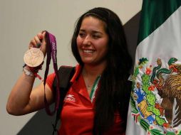 Avitia es una de las mejores de México y medallista olímpica. NTX / ARCHIVO