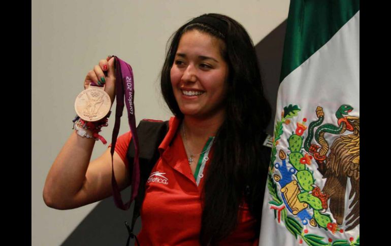 Avitia es una de las mejores de México y medallista olímpica. NTX / ARCHIVO