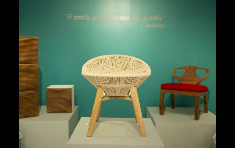 Ingeniosos diseños de muebles se exhiben a partir de esta noche como si se tratase de piezas de arte... y lo son. EL INFORMADOR / J. Mendoza