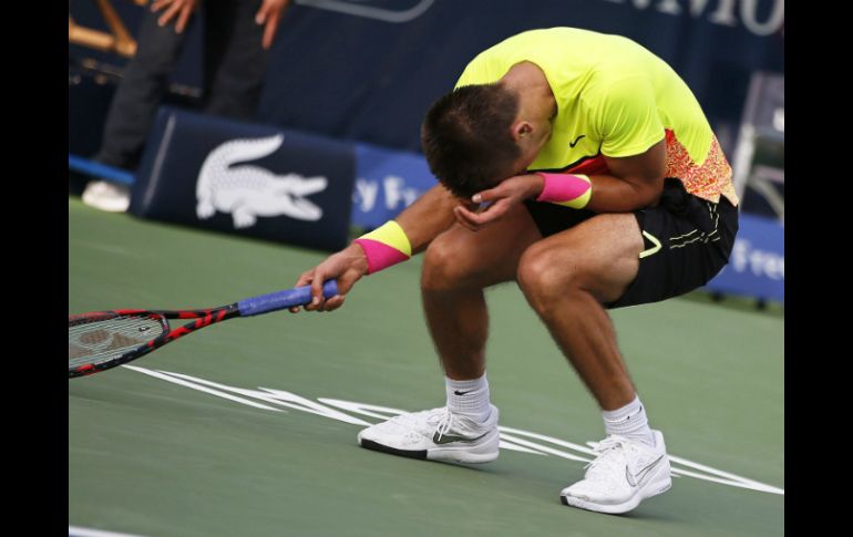 El croata se considera 'suertudo' pero ahora llega a semifinales. EFE / A. Haider