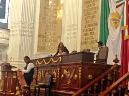 La sesión duró menos de hora y media. Pasadas las 11:00 horas ya había concluido. TWITTER / @AsambleaDF