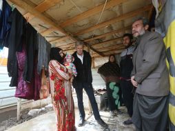 Las cifras de sirios que huyen de la guerra podría subir a 4.27 millones de aquí a diciembre. AP / H. Malla